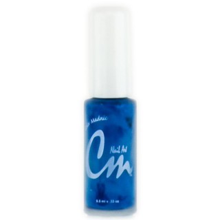 CM Nail Art, Electric Collection, NAS06, Blue Volt, 0.33oz